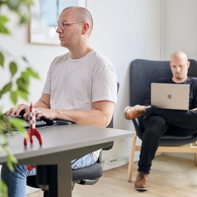  Developers in office 