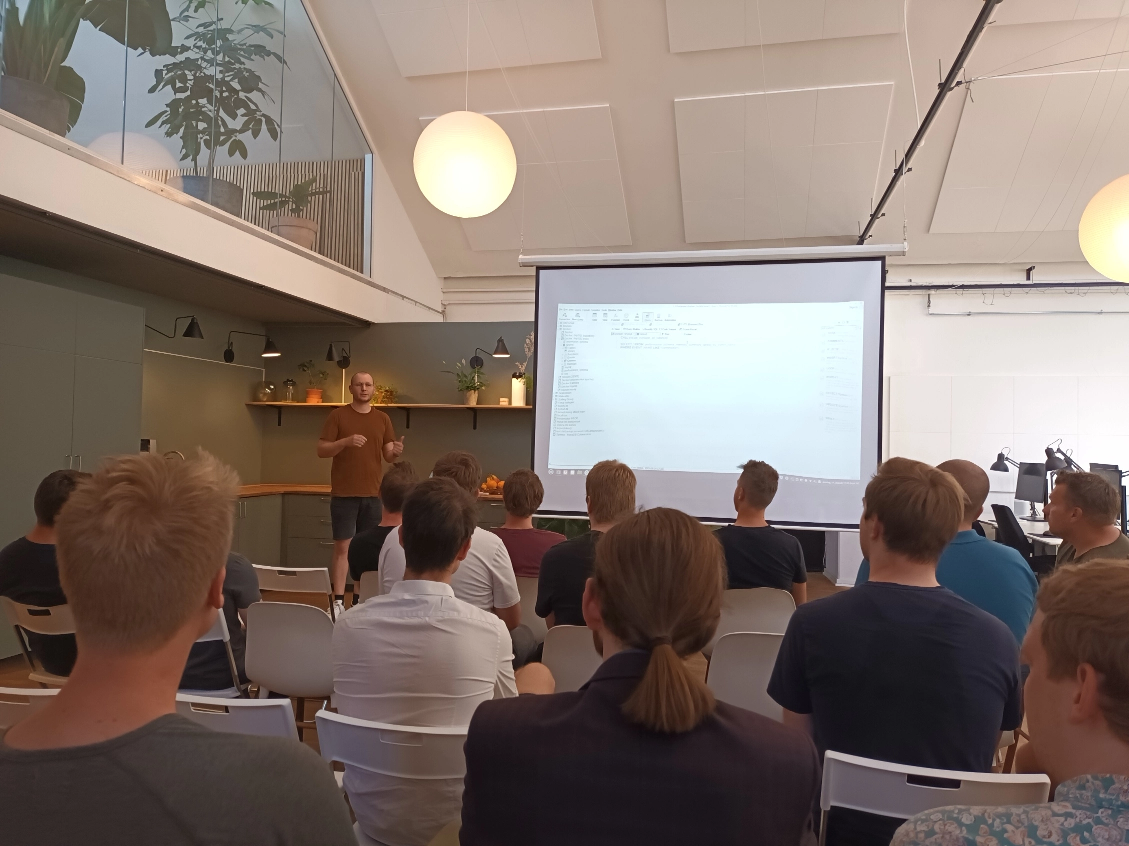 Jens fortæller om MySQL optimering